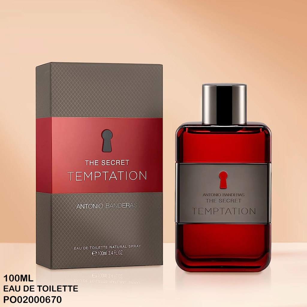 PERFUME THE SECRET TEMPTATION ANTONIO BANDERAS EDT 100ML