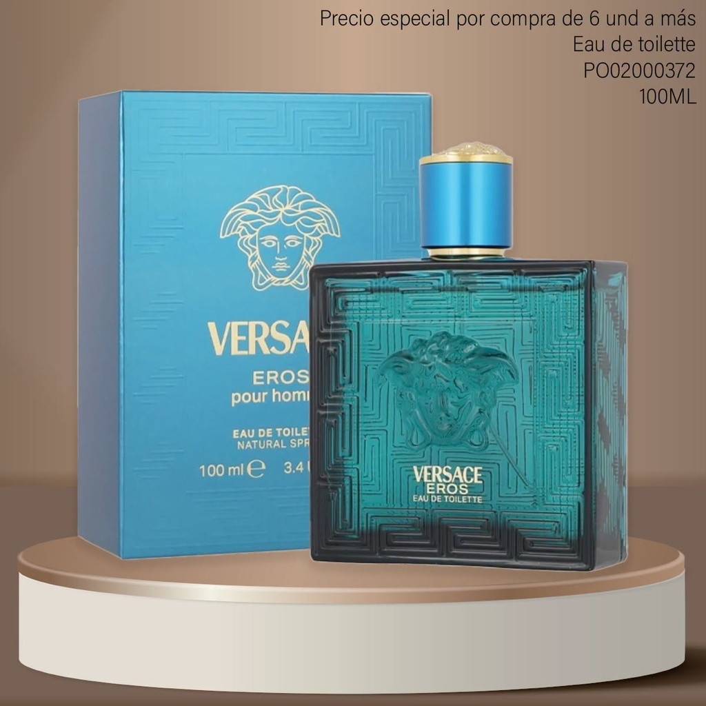 PERFUME VERSACE EROS MEN 100ML EDT (AZUL)