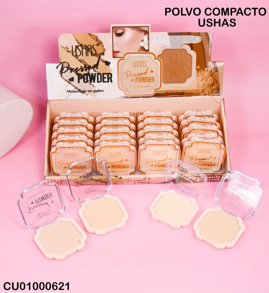 POLVO COMPACTO USHAS SURTIDOS ES4139B