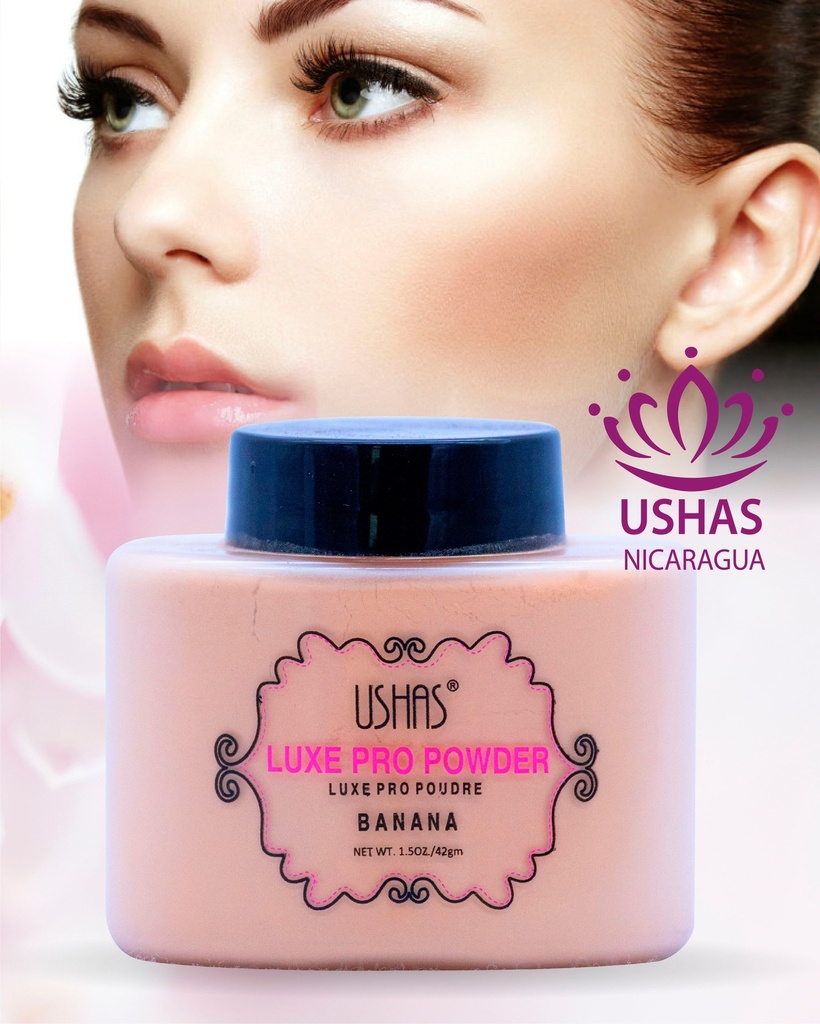 POLVO SUELTO PRO POWDER BANANA USHAS GFC478