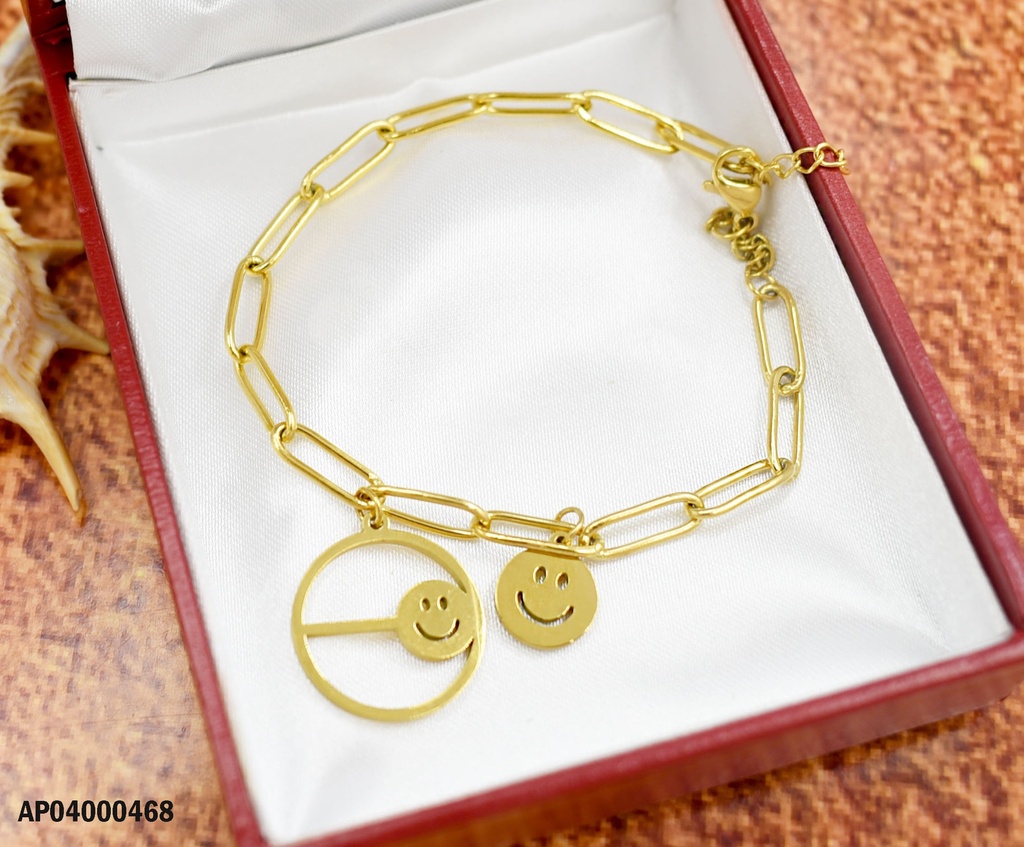 PULSERA 2 DIJES CARITA FELIZ