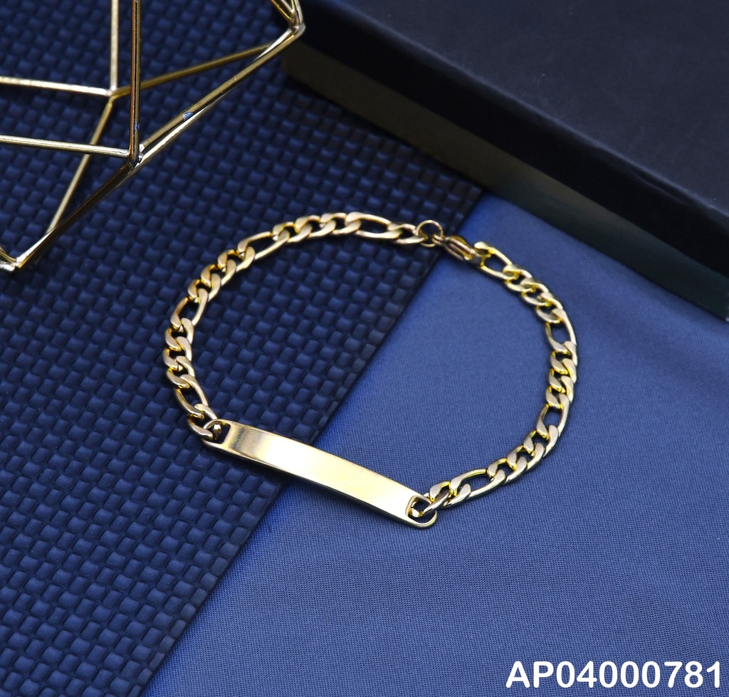 PULSERA C/PLACA CONCAVA 1.2NK