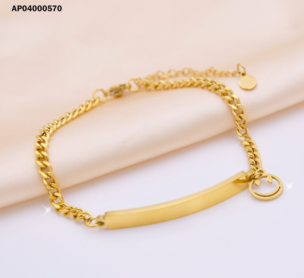PULSERA MARTILLADA CON PLACA DIJE 😀