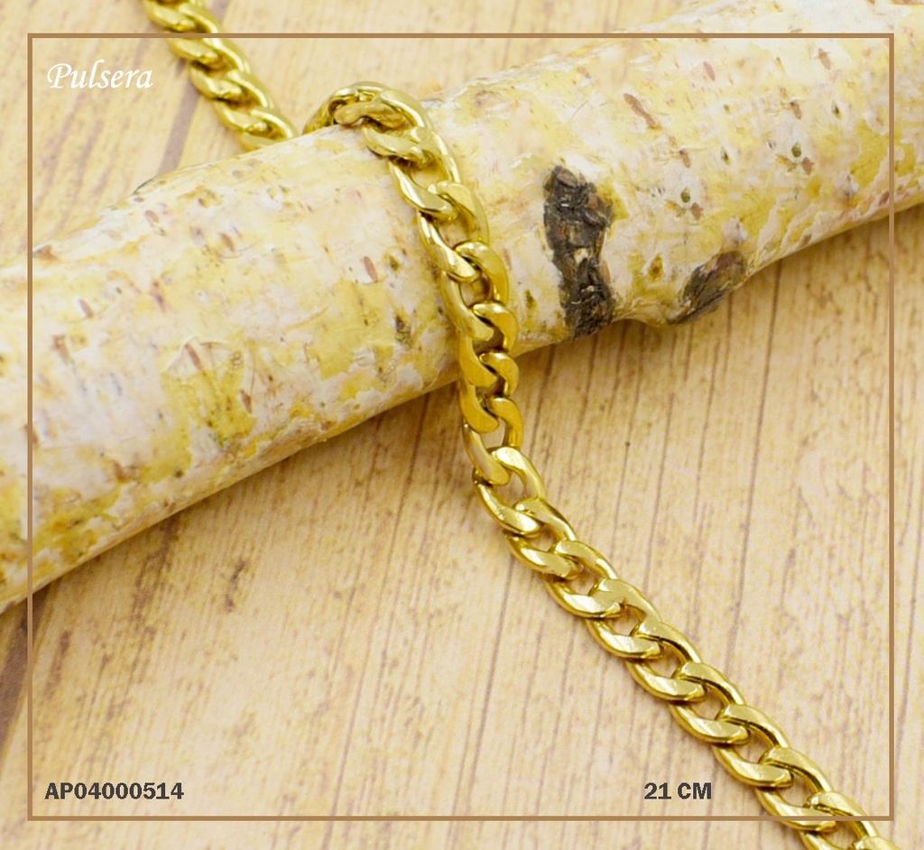 PULSERA MARTILLADA SIN PLACA 1.4NK