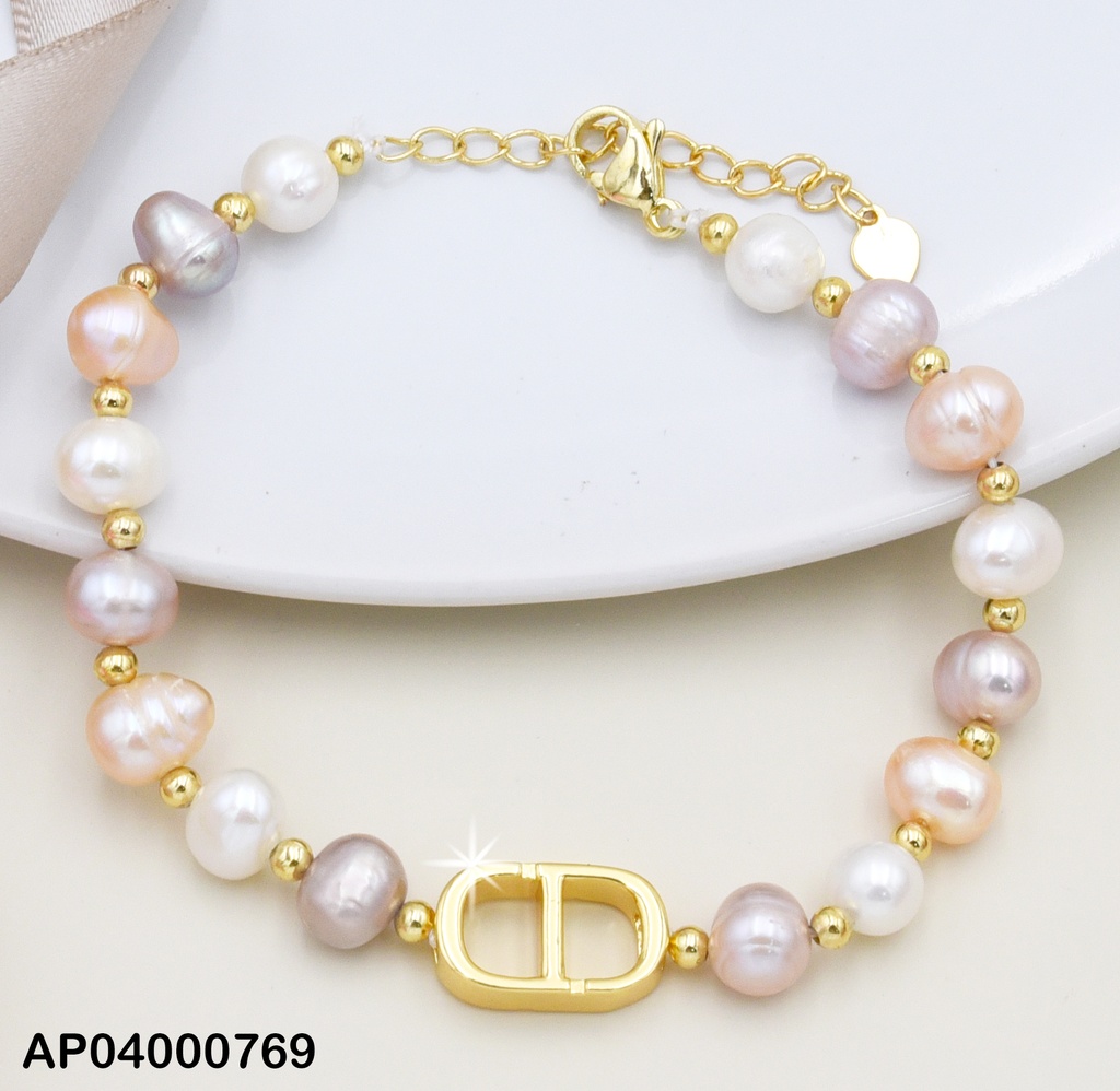 PULSERA PERLAS CULTIVADAS CENTRO CD