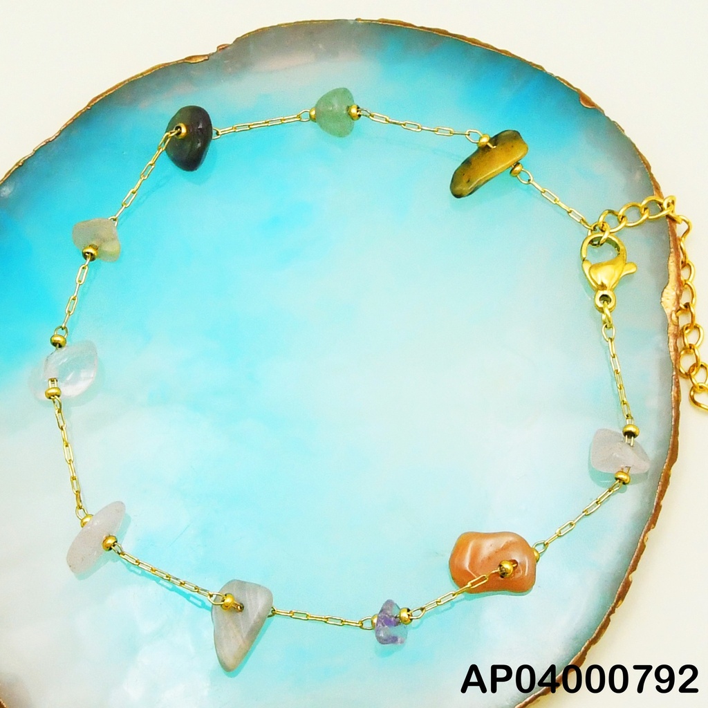 PULSERA PIEDRAS COLORES