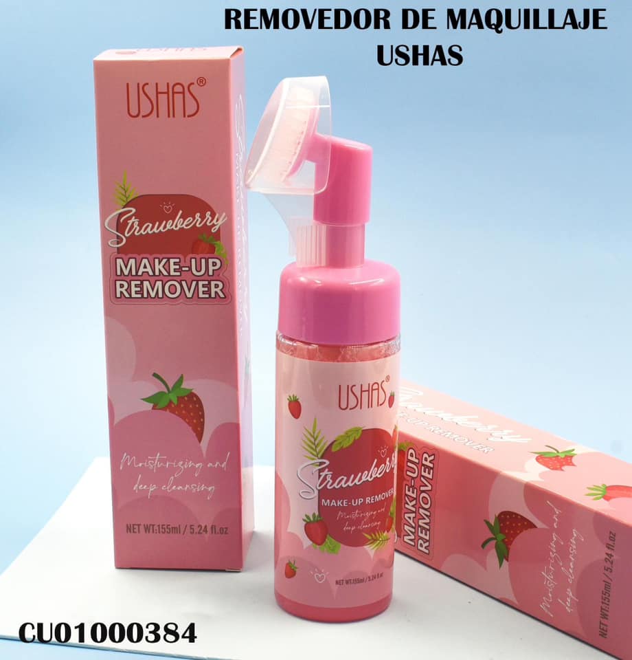 REMOVEDOR DE MAQUILLAJE USHAS DE FRESAS HA221/HA03/HA036