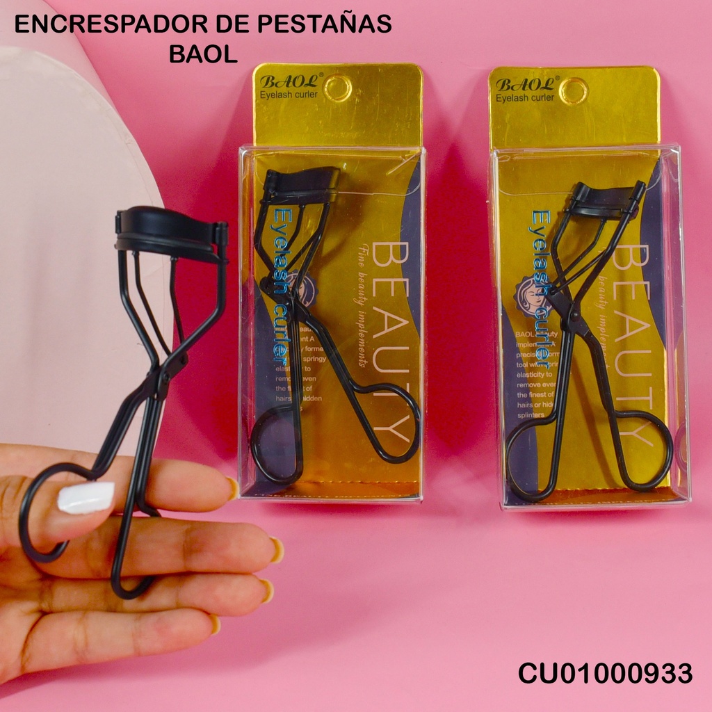 RIZADOR DE PESTAÑAS NEGRO BEAUTY BAOL C-1498