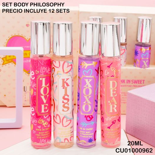 SET DE BOLSILLO PINk IN SWEET 20ML B0060-LO