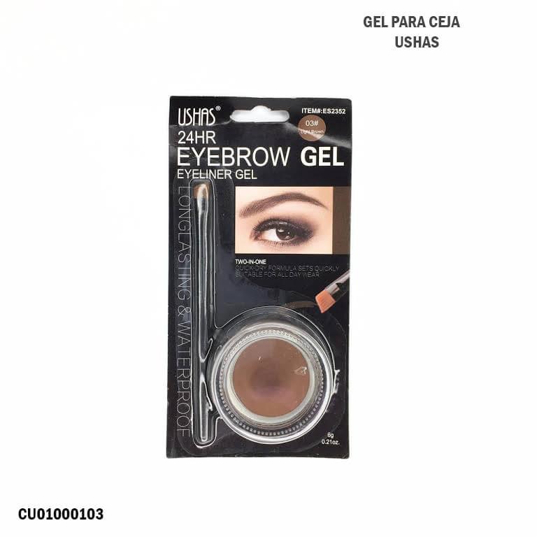 SET GLAMOUR DE CEJAS USHAS C/APLICADOR ES2352-3/2