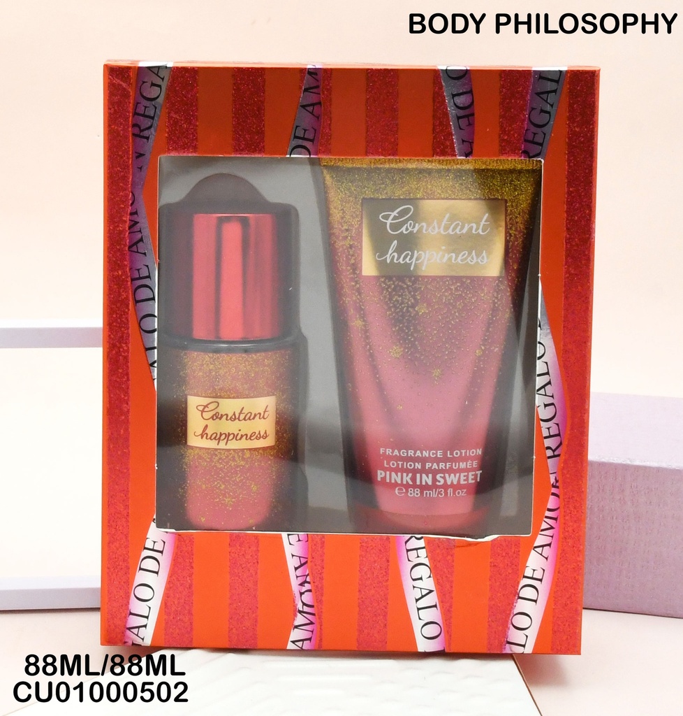 SET TWO CONSTANT HAPPINESS 2PCS B0022-MC-4
