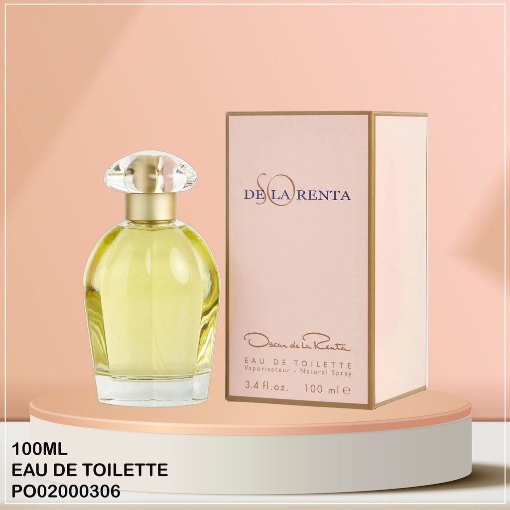 PERFUME SO DE LA RENTA BY OSCAR DE LA RENTA 100ML