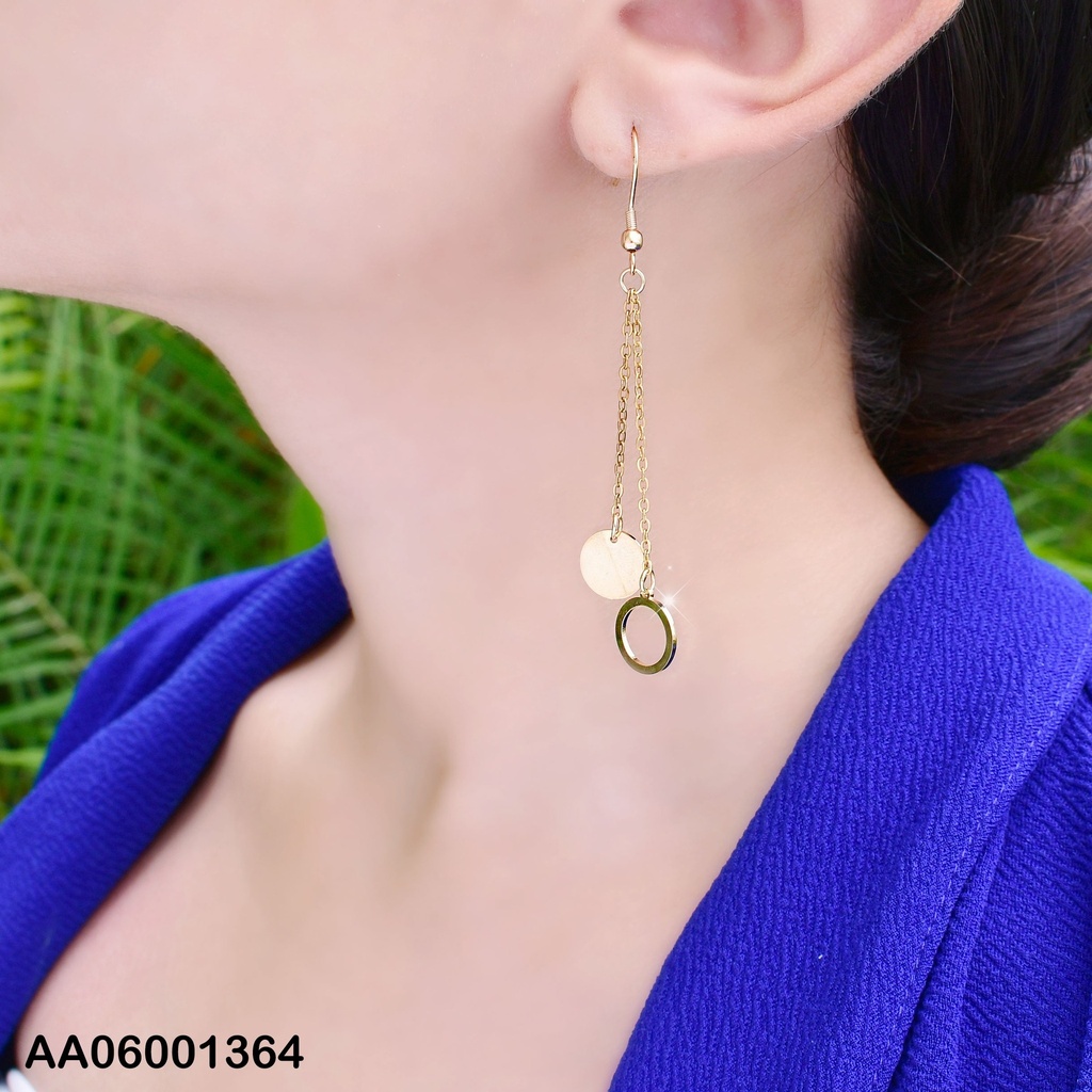 ARETES DOBLE CAD.RD PLACAS/CÍRCULOS
