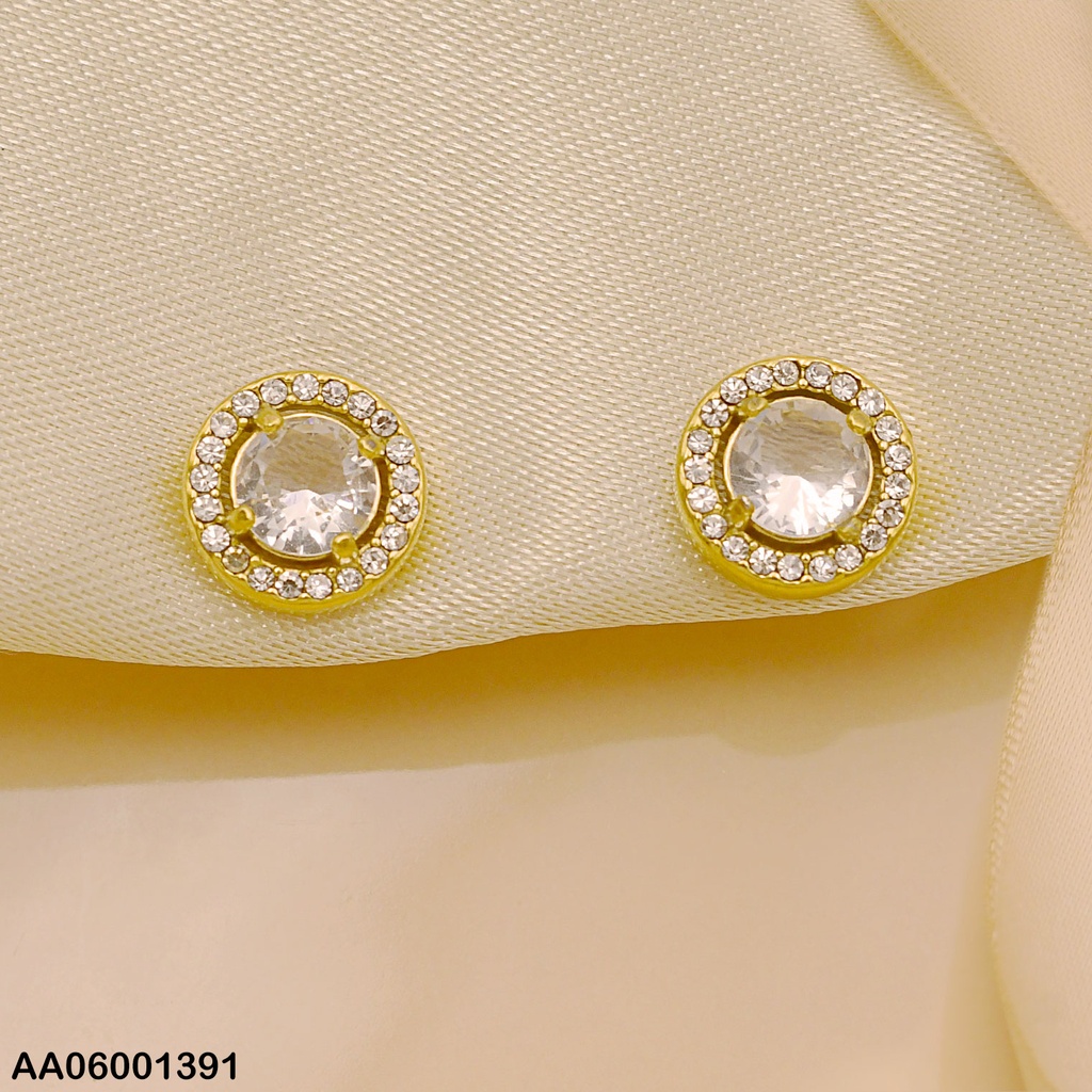 ARETES ZIRCONIA RD. ZIRCONIAS EN BORDE