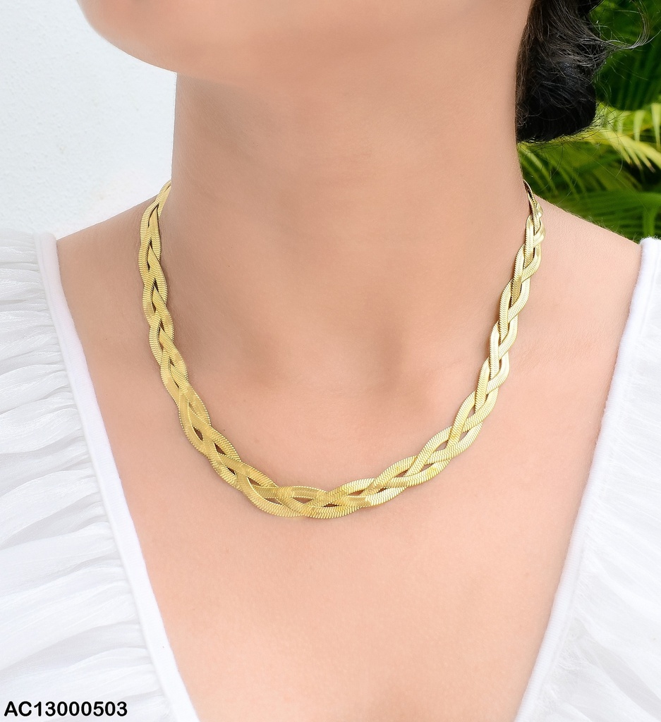 CADENA TRENZADA DE TRES # CA147-135
