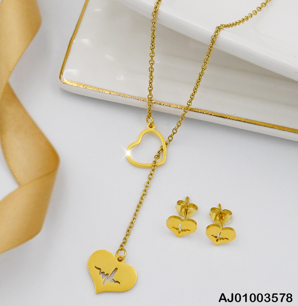 JUEGO CADENA COLGANTE DIJES:PULSO COR./CROQUI♥