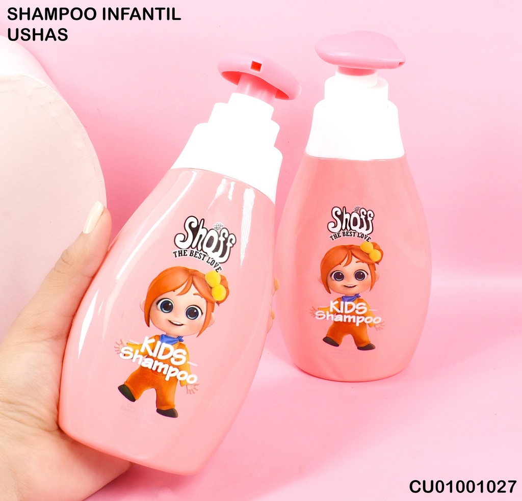 SHAMPOO KIDS SHOFF SURTIDO 300 ML ESENCIA DE COCO