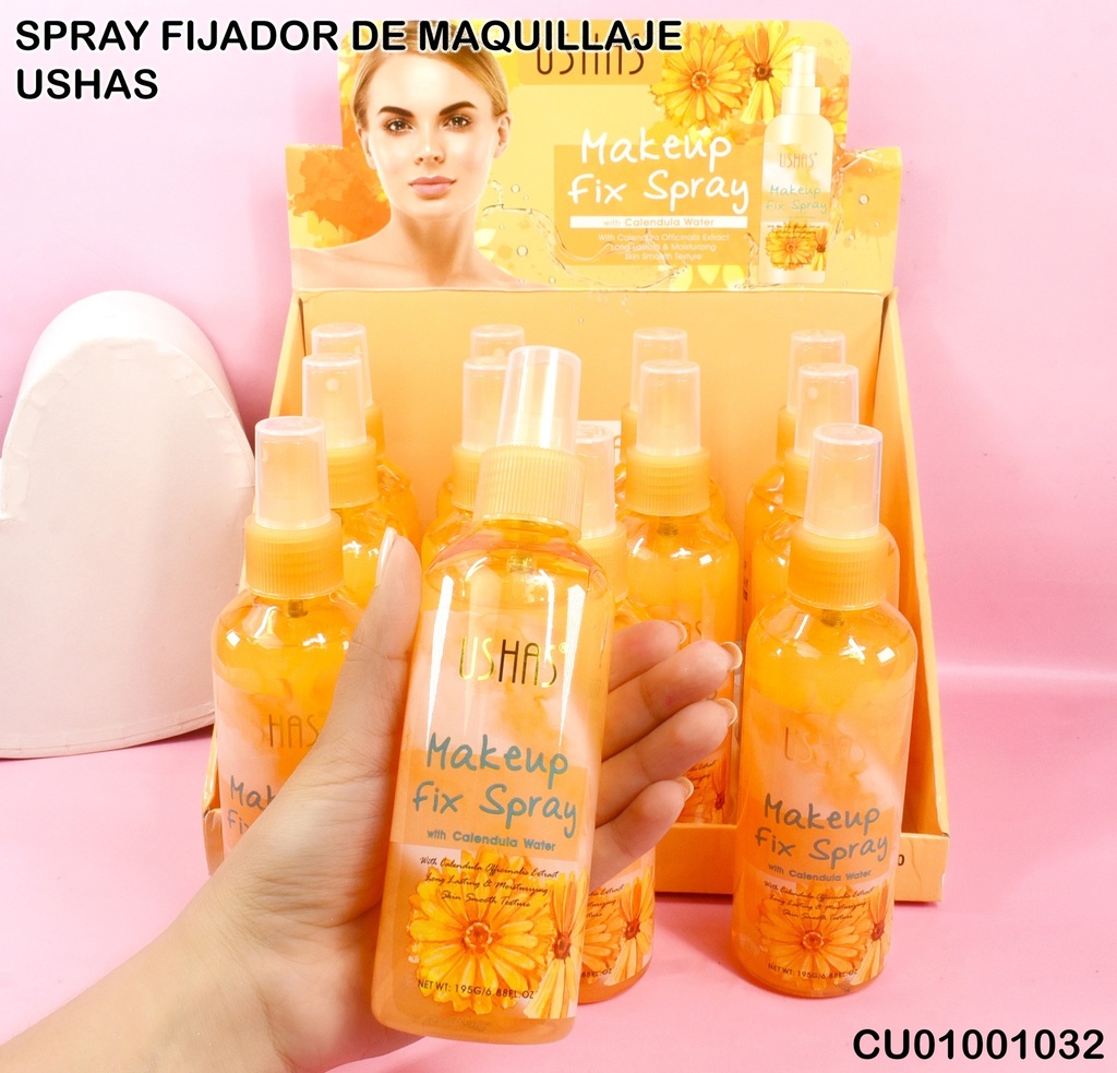 MAKEUP FIX SPRAY WITH CALENDULA WATER NO. FS290