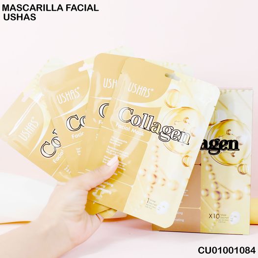 MASCARILLAS FACIAL COLLAGEN USHAS MK026