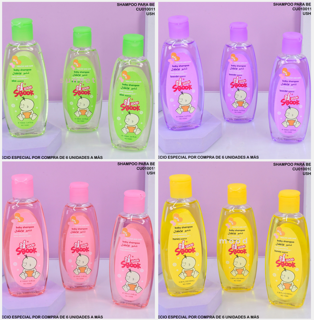 BABY SHAMPOO GOOD SBOOK ESENCIA SURTIDA 200ML 7009A/C/B