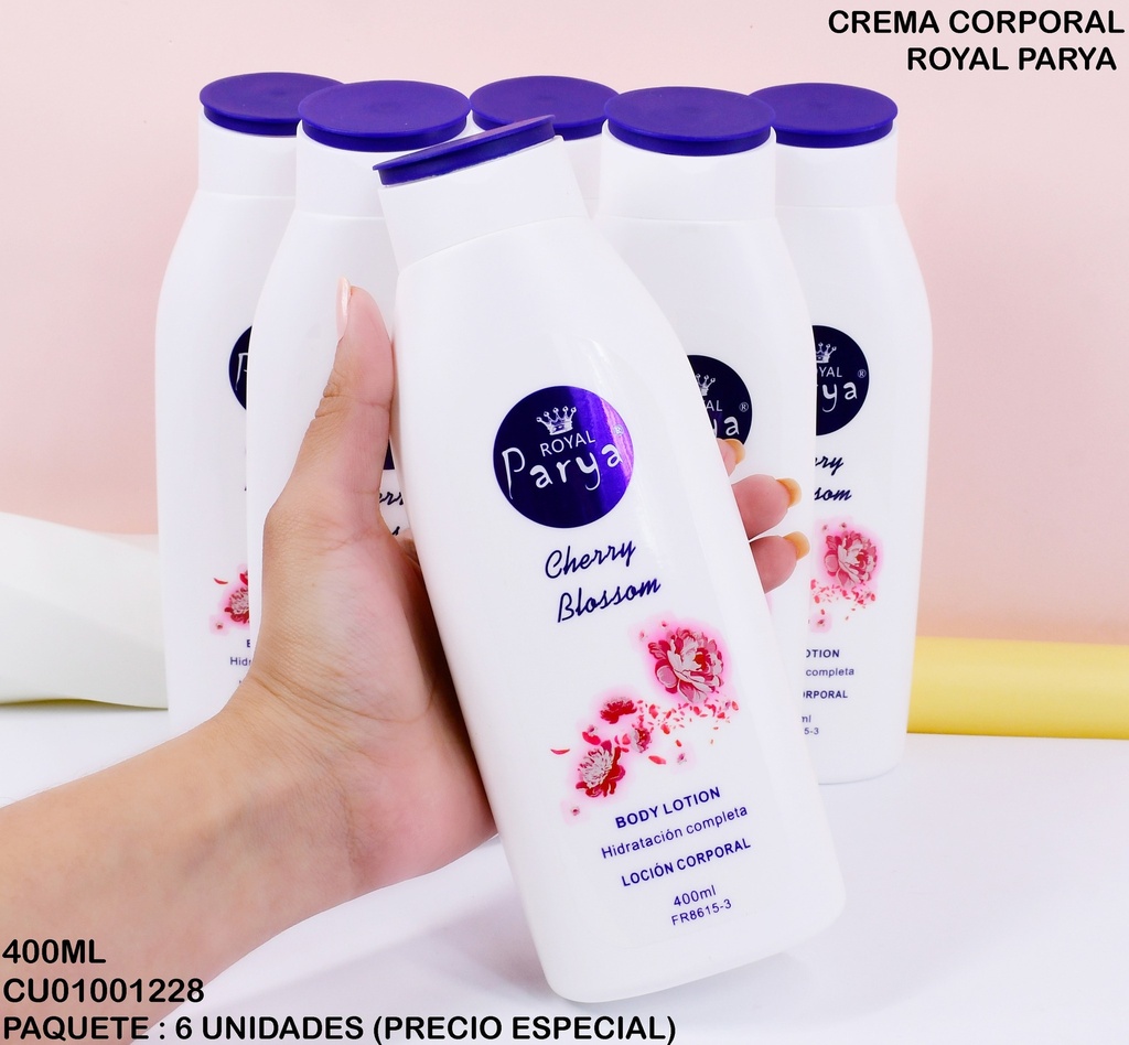 CREMA CORPORAL CHERRY BLOSSOM PARYA 400ML FR8615-3
