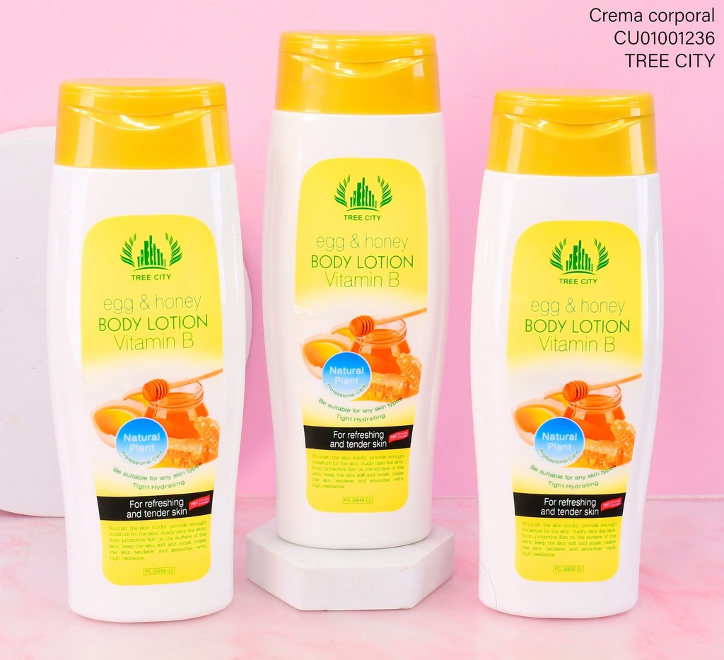 CREMA CORPORAL EGG & HONEY VITAMINA B 400ML PS-26659-02
