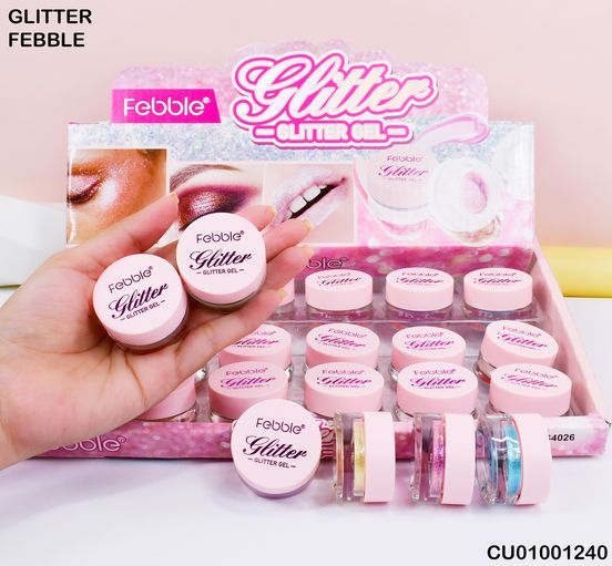 GLITTER EN GEL FEBBLE NO.ES4026