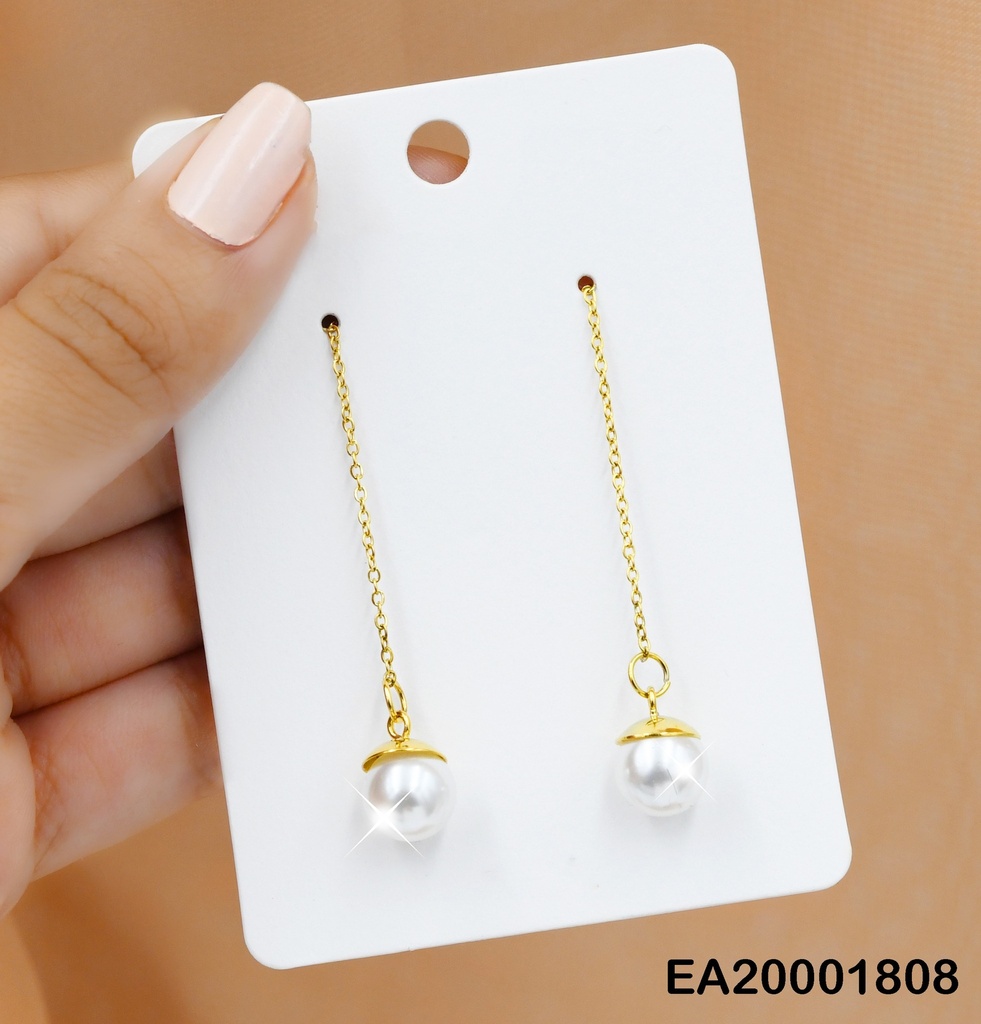 ARETES VIOLADORAS PERLA
