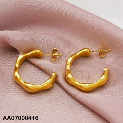 [AA07000416] ARGOLLAS CON ONDAS AMBOS LADOS