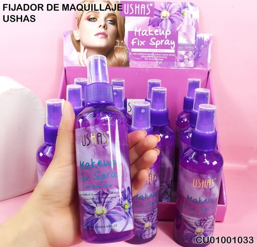 [CU01001033] MAKEUP FIX SPRAY WITH VIOLET WATER NO. FS291