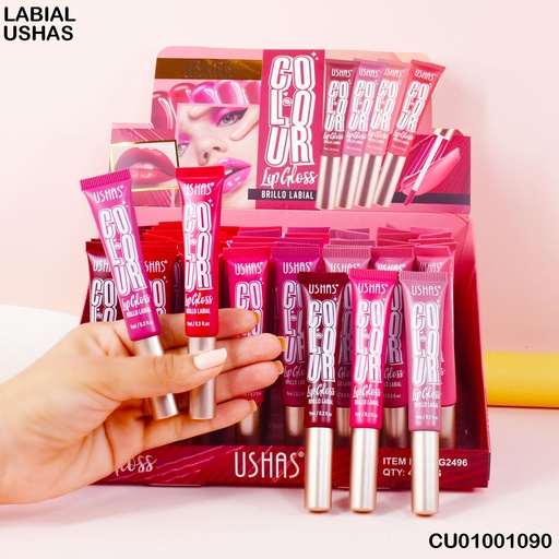 [CU01001090] LIP GLOSS COLOUR USHAS LG2496 COL.SURTIDOS