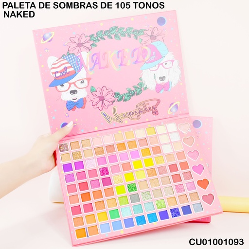 [CU01001093] PALETA NAKED NAUGHTY 105 SOMBRAS NK74