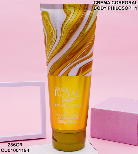 [CU01001194] CREMA GOLDEN ROYAL SALUTE 236G B0018-LG-2