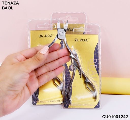 [CU01001242] TENAZA METÁLICA BEAUTY BAOL Q-R8819E