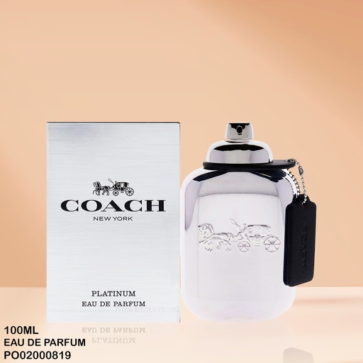 [PO02000819] PERFUME COACH NEW PLATINUM EDP 100ML