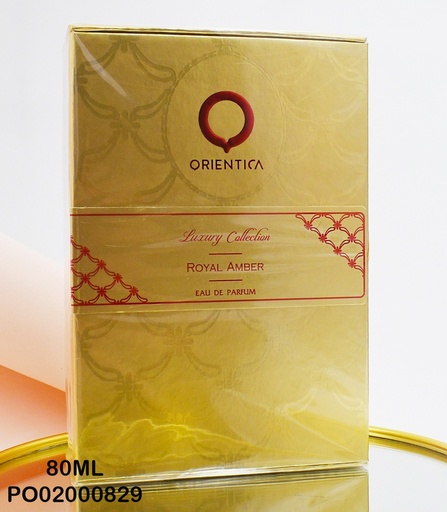 [PO02000829] PERFUME ROYAL AMBER UNISEX ORIENTICA EDP 80ML