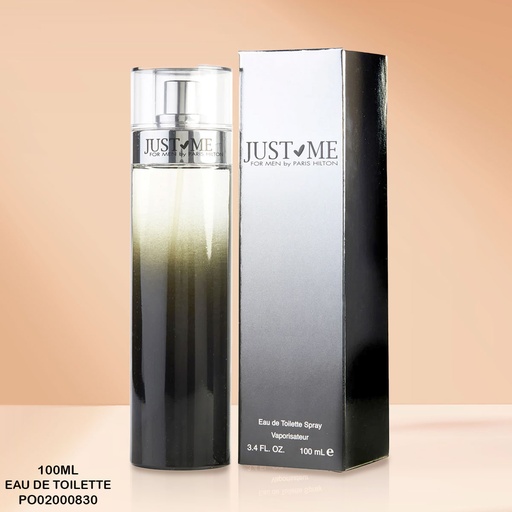[PO02000830] PERFUME JUST ME FOR MEN BY PARIS HILTON EDT 100ML