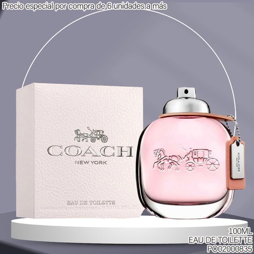 [PO02000835] PERFUME COACH NEW YORK EDT 75008 PARÍS 90ML