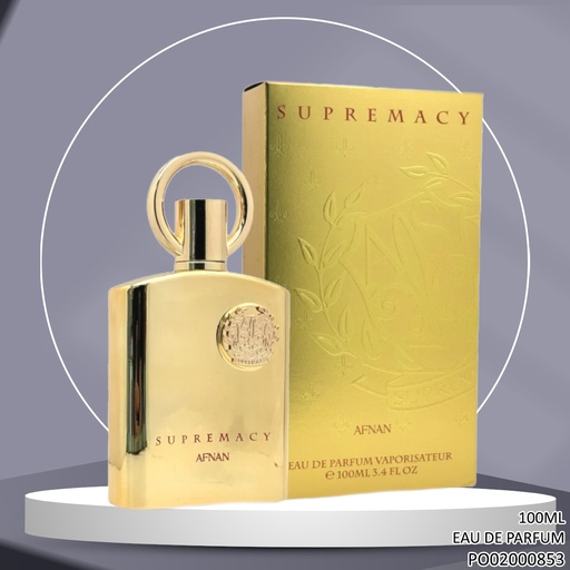 [PO02000853] PERFUME SUPREMACY UNISEX AFNAN GOLD EDP 100ML