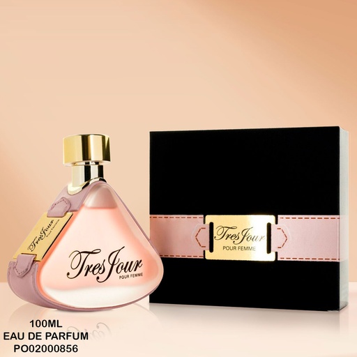 [PO02000856] PERFUME TRES JOUR POUR FEMME ARMAF STERLING 100ML