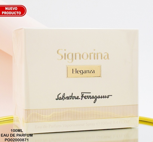 [PO02000871] PERFUME SIGNORINA ELEGANZA SALVATORE FERRAGAMO EDP 100ML