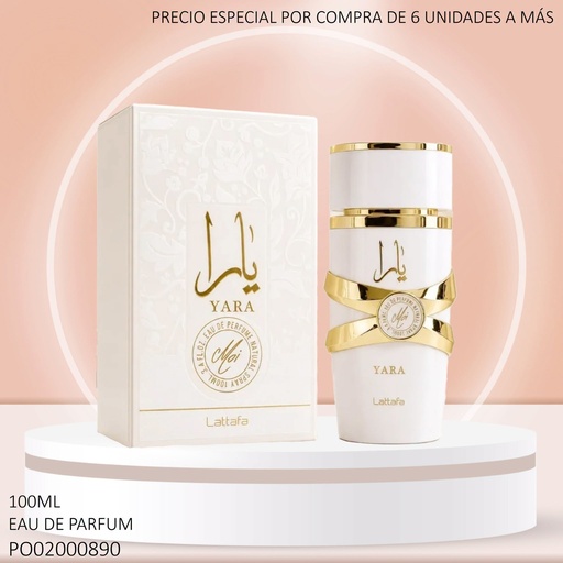 [PO02000890] PERFUME YARA MOI LATTAFA EDP 100ML