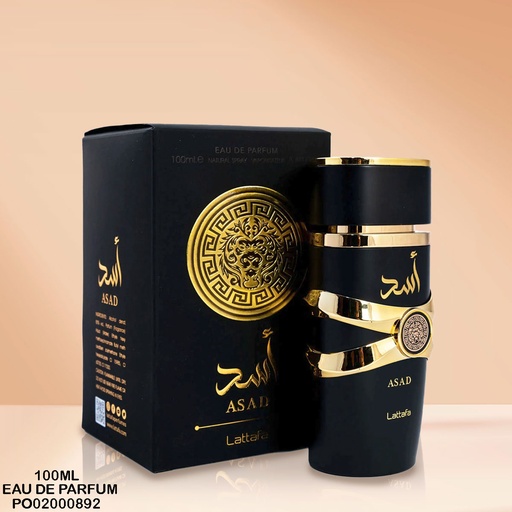 [PO02000892] PERFUME ASAD LATTAFA MEN EDP 100ML