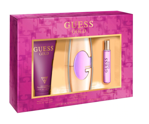 [PO02000341] ESTUCHE PERFUMES GUESS GOLD 3 PCS