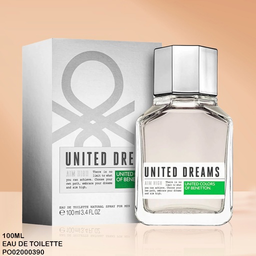 [PO02000390] PERFUME UNITED DREAMS AIM HIGH BENETTON 100ML EDT