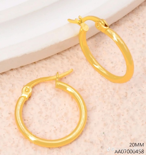 [AA07000458] ARGOLLAS LISAS 20MM EA1305-128 012026 (ACC)