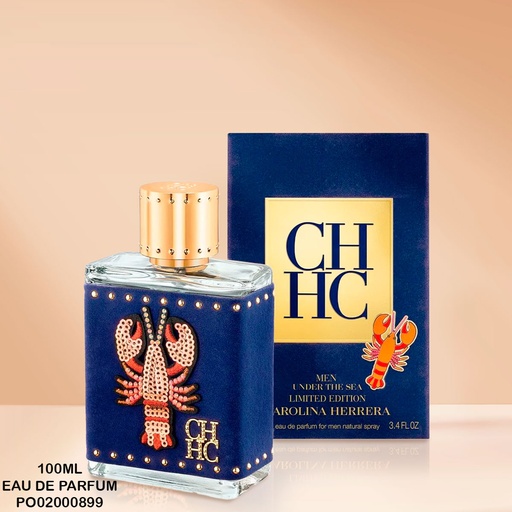 [PO02000899] PERFUME CHHC MEN UNDER THE SEA CAROLINA H.100ML EDP
