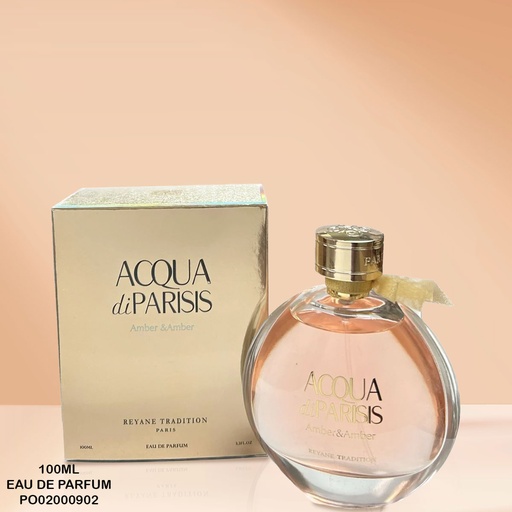 [PO02000902] PERFUME ACQUA DIPARISIS AMBER&AMBER REYANE EDP 100ML