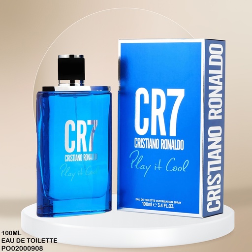 [PO02000908] PERFUME PLAY IT COOL CRISTIANO RONALDO CR7 EDT 100ML