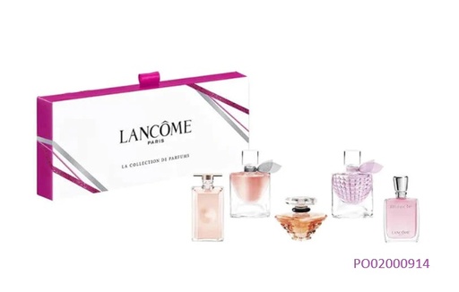 [PO02000914] ESTUCHE PERFUMES LANCOME 5 PCS TRAVEL EXCLUSIVE